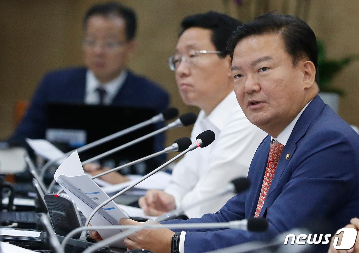 본문 이미지 - 민경욱 자유한국당 의원. 2019.10.7/뉴스1 ⓒ News1 주기철 기자