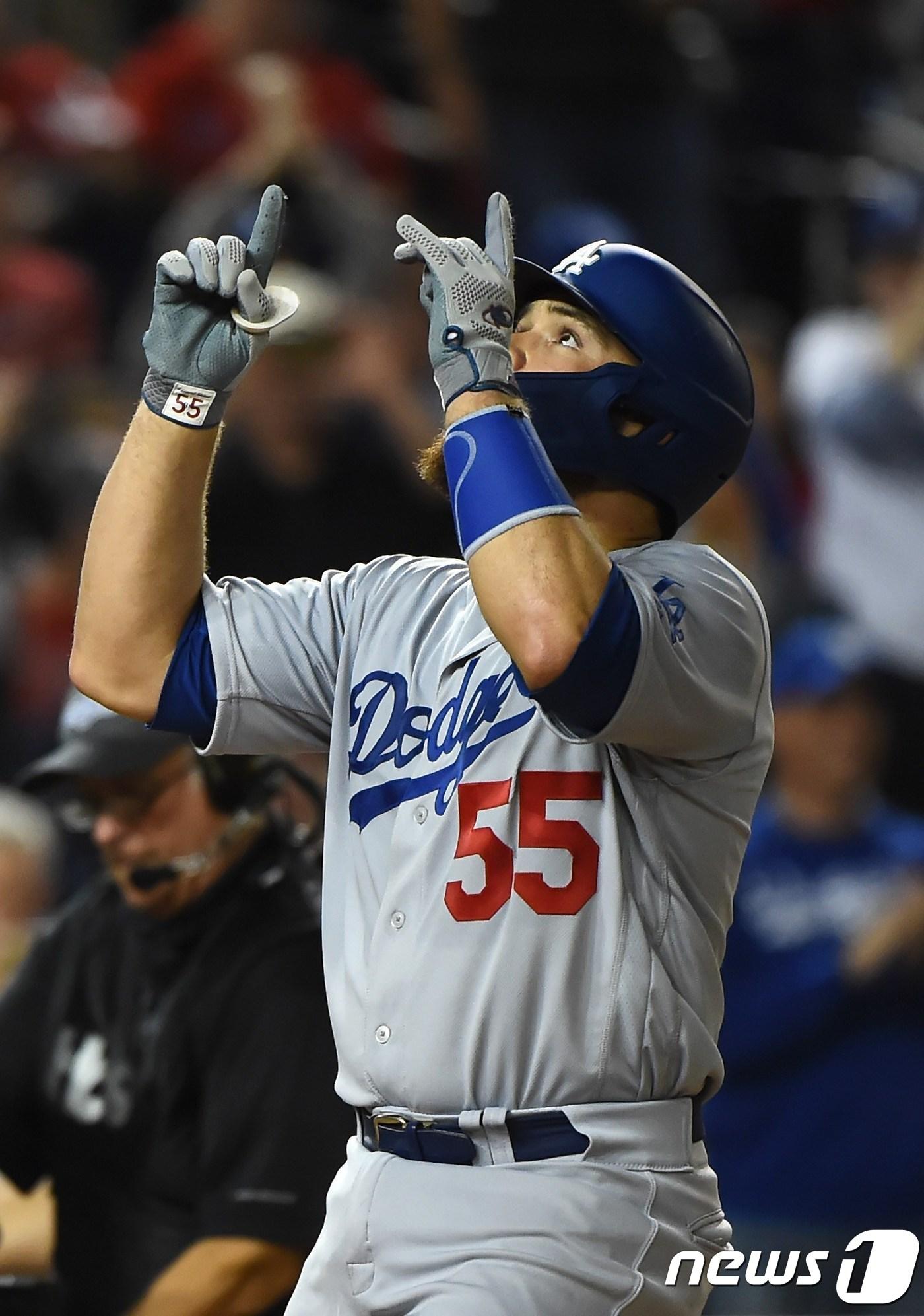 본문 이미지 - LA 다저스 러셀 마틴. ⓒ AFP=뉴스1