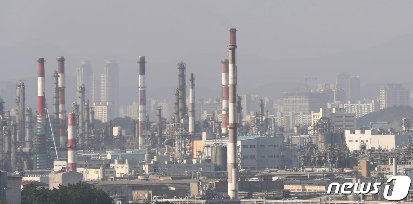 울산시 남구 석유화학공단. /뉴스1 ⓒ News1 DB 윤일지 기자