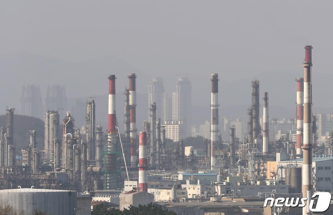 울산시 남구 석유화학공단. /뉴스1 ⓒ News1 DB 윤일지 기자