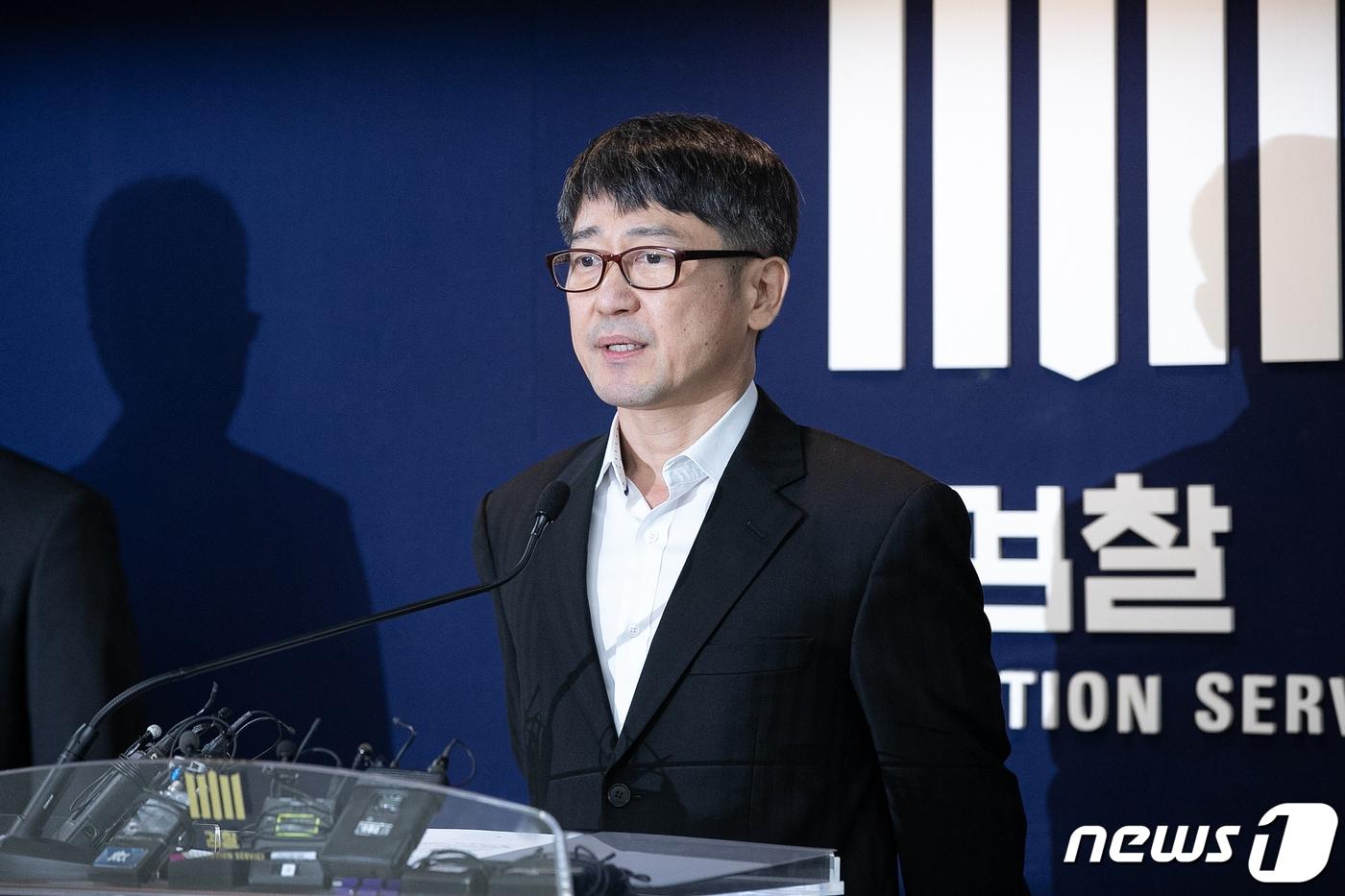 본문 이미지 - 임관혁 검찰 세월호 참사 특별수사단장. 2019.11.11/뉴스1 ⓒ News1 이승배 기자