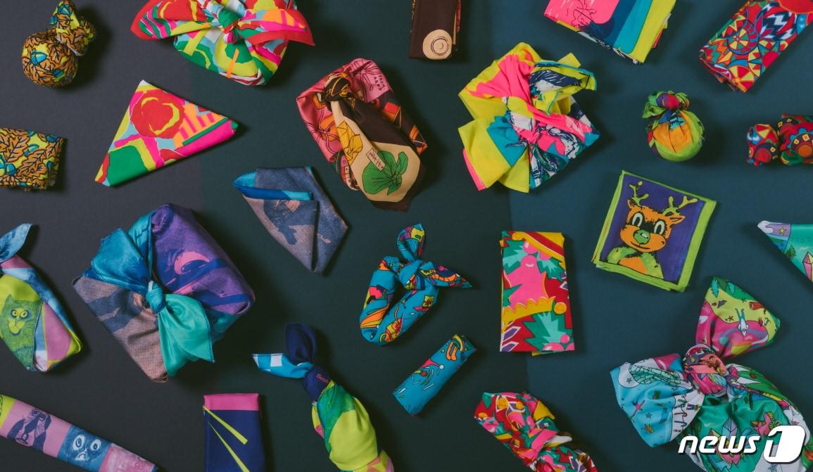 본문 이미지 - 러쉬의 패브릭 포장재 ‘낫랩’ ⓒ 뉴스1