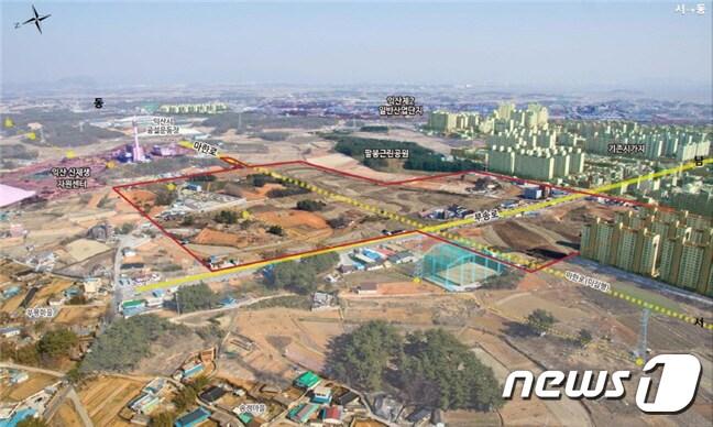 본문 이미지 - 전북 익산 부송4지구 도시개발사업 조감도./ⓒ News1 DB