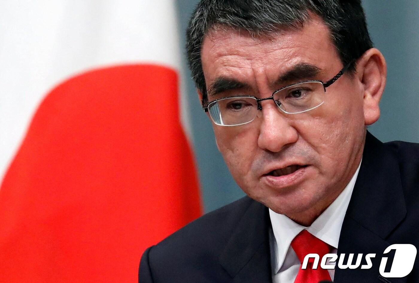 본문 이미지 - 고노 다로 일본 행정개혁 담당상 <자료사진> ⓒ 로이터=뉴스1