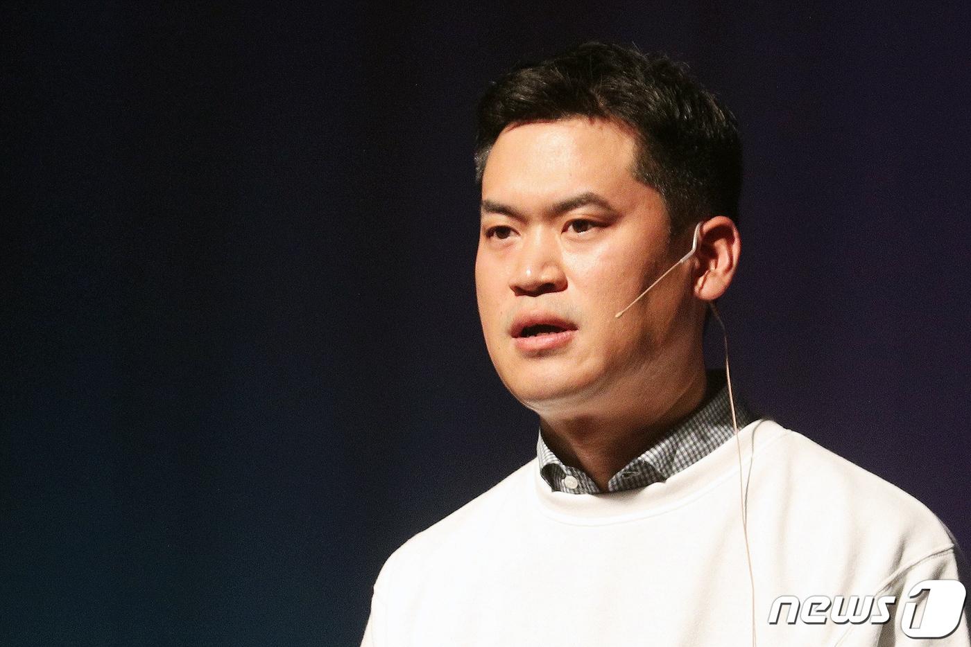 본문 이미지 - 정우진 NHN 대표 ⓒ 뉴스1 황기선 기자