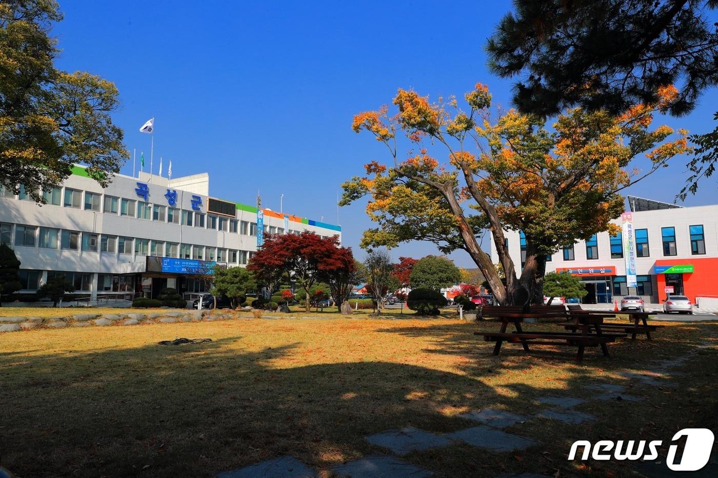 곡성군청 전경. 뉴스1