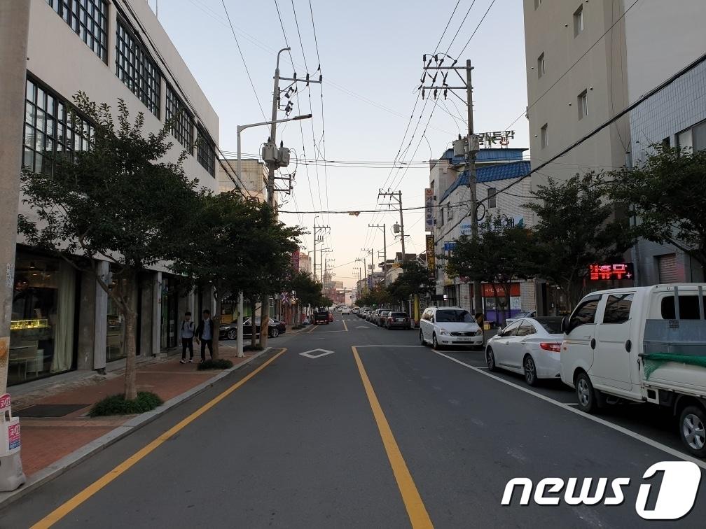 본문 이미지 - 장천동 거리.(순천시 제공) /뉴스1 ⓒ News1