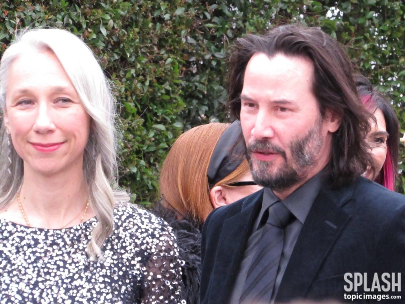 본문 이미지 - 알렉산드라 그랜트와 키아누 리브스 /TOPIC/Splash News ⓒ News1