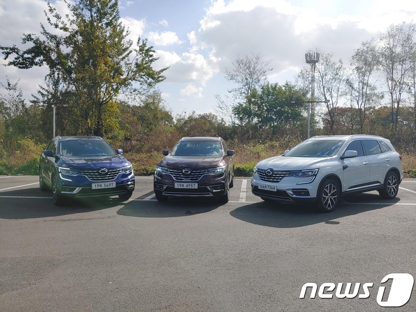 본문 이미지 - 르노삼성 QM6 라인업 ⓒ 뉴스1