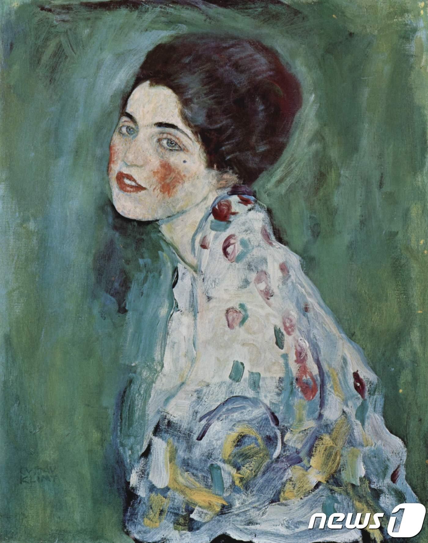 본문 이미지 - 구스타프 클림트 '여인의 초상' ⓒ 뉴스1