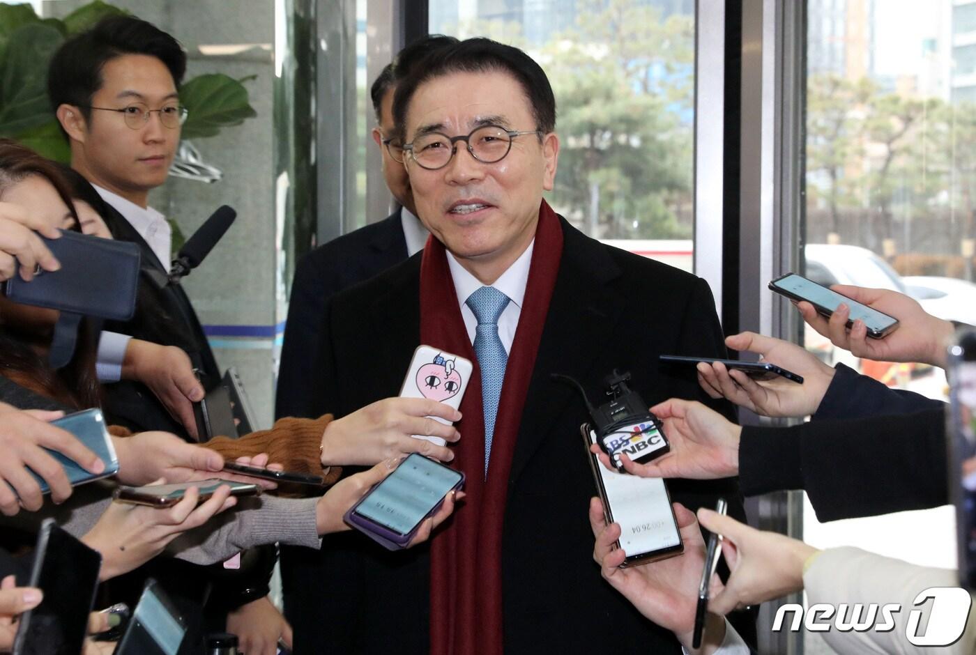 본문 이미지 - 국내 은행들을 대표하는 은행연합회 차기 회장으로 조용병 전 신한금융지주(055550) 회장이 내정됐다. 2019.12.13/뉴스1 ⓒ News1 이광호 기자