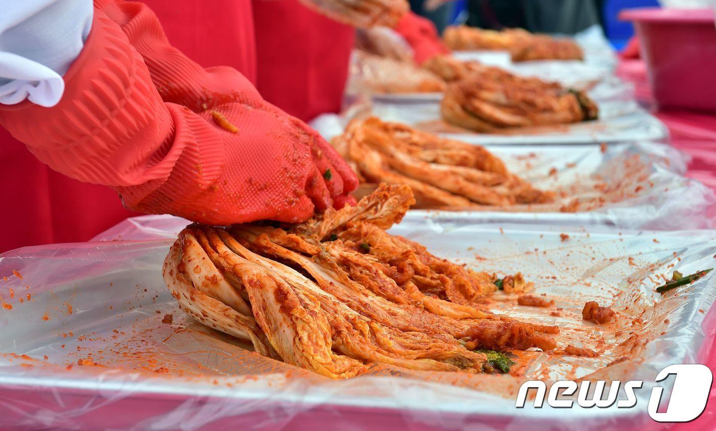 본문 이미지 - 김치 ⓒ AFP=뉴스1