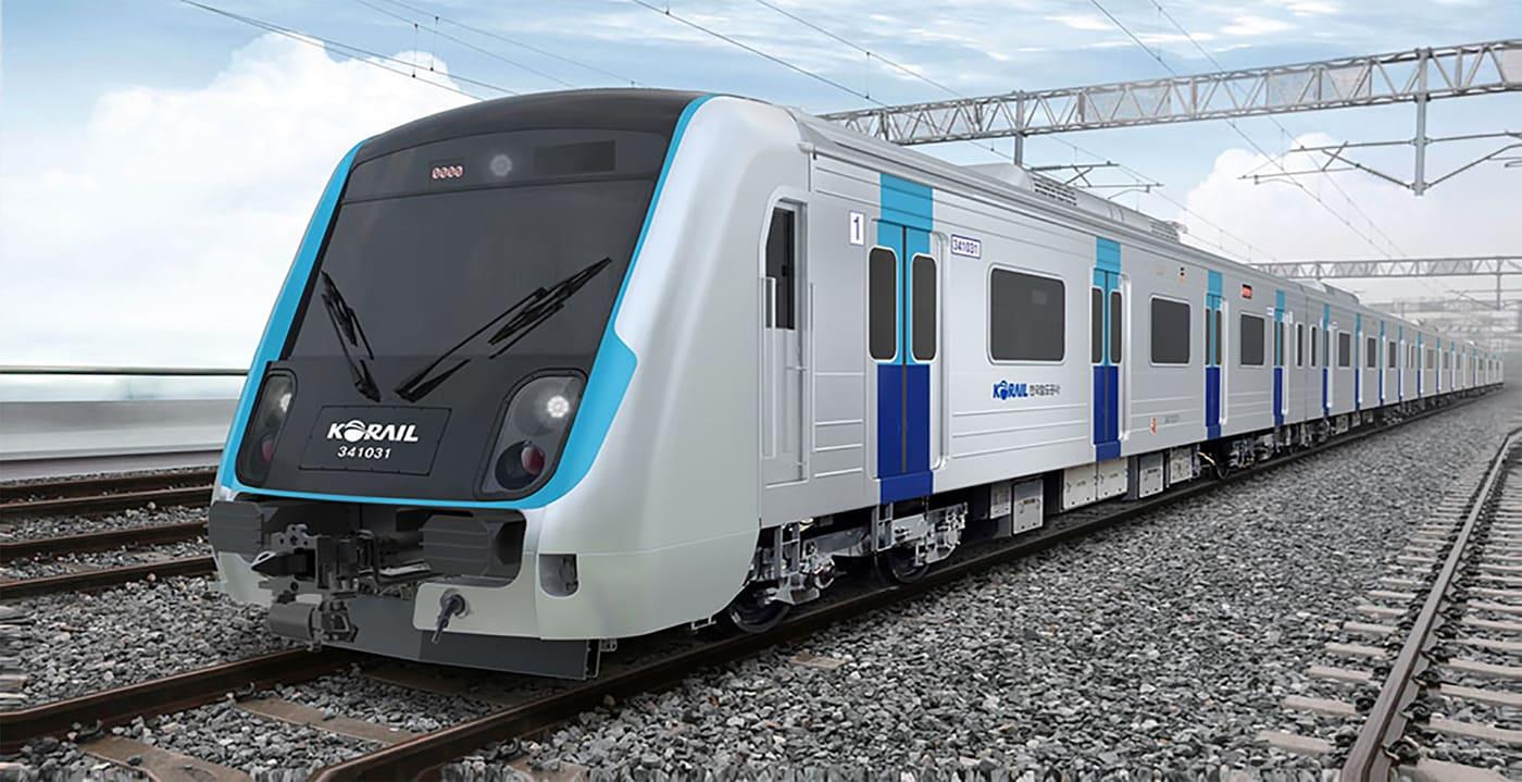 현대로템 4호선 전동차 조감도. (현대로템 제공)ⓒ 뉴스1