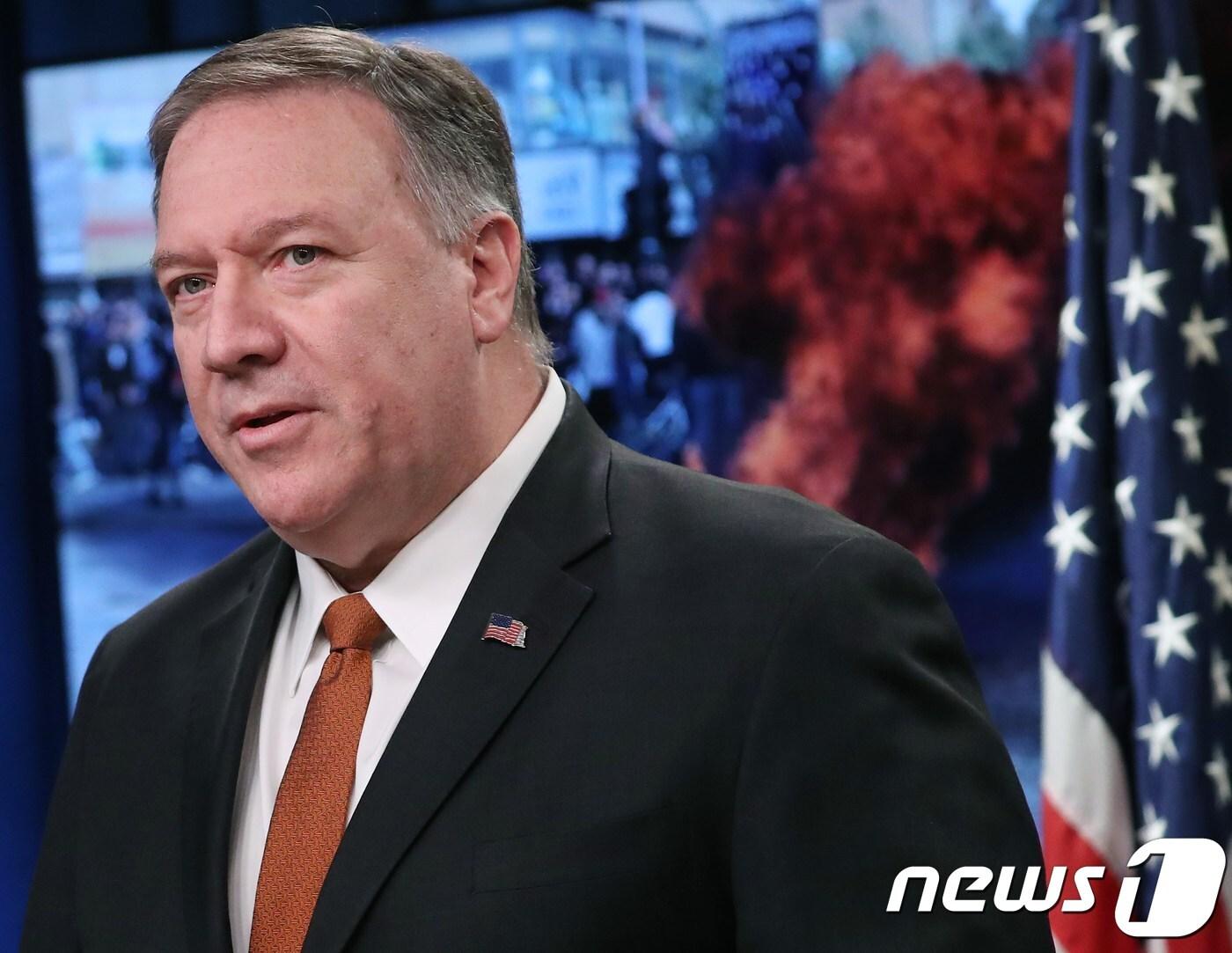 본문 이미지 - 마이크 폼페이오 미국 국무장관. ⓒ AFP=뉴스1