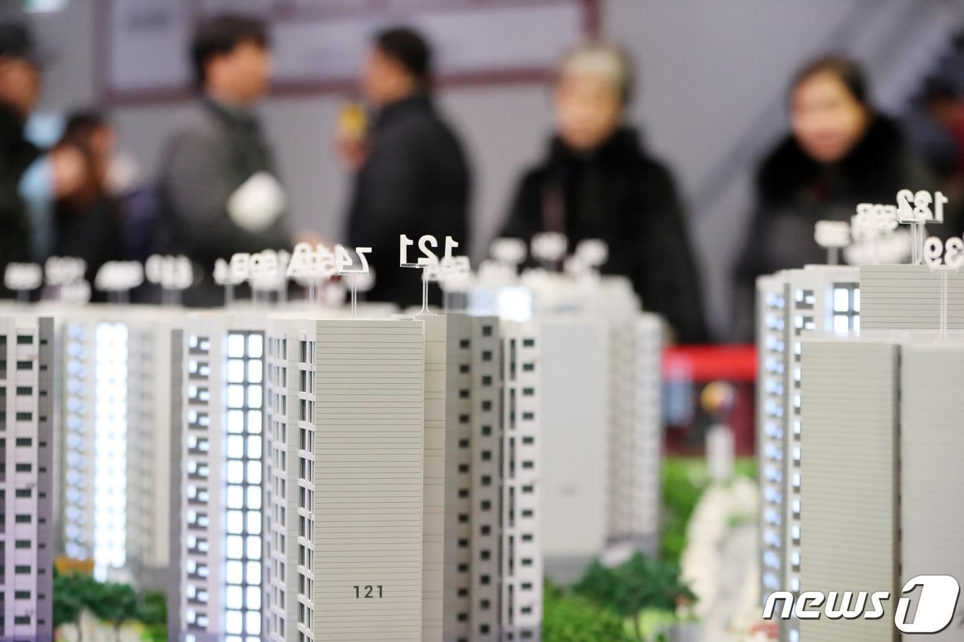자료사진. 수도권 모델하우스 모습. 기사 내용과 관련 없음.ⓒ News1 조태형 기자