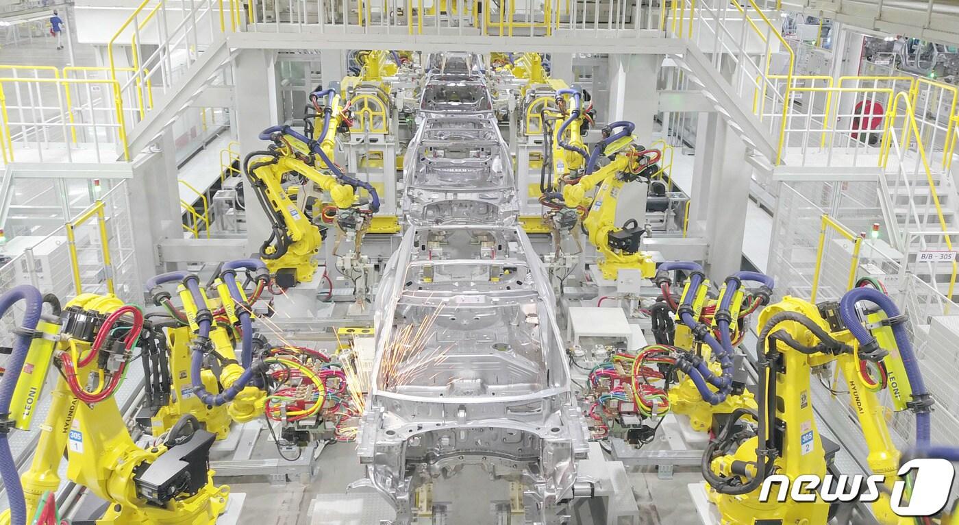 기아자동차가 5일(현지시간) 인도 안드라프라데시 주(州) 아난타푸르에 위치한 인도공장에서 준공식을 개최했다. (기아차 제공) 2019.12.5/뉴스1