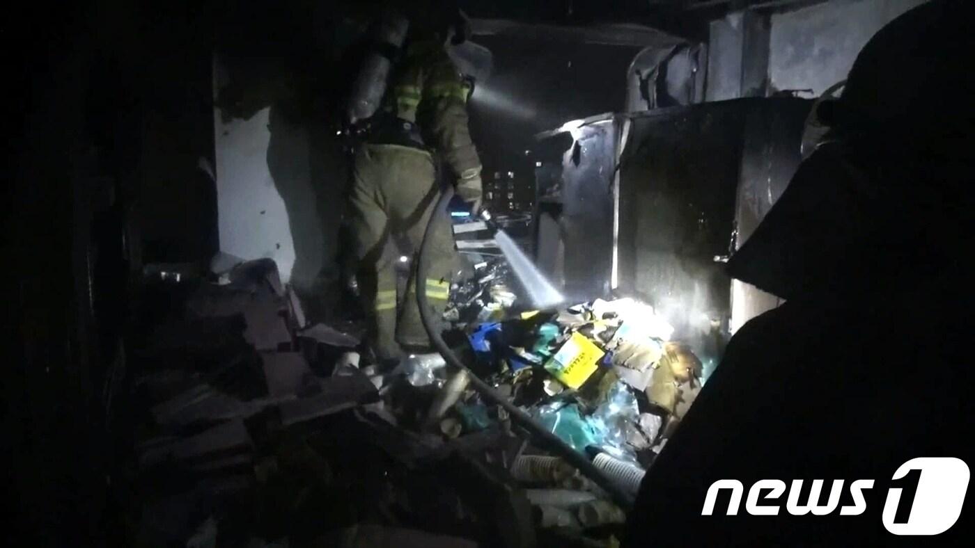 본문 이미지 - (서울 영등포소방서 제공) ⓒ 뉴스1