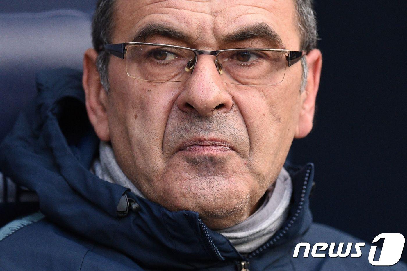 본문 이미지 - 마우리시오 사리 첼시 감독./뉴스1 DB ⓒ AFP=뉴스1