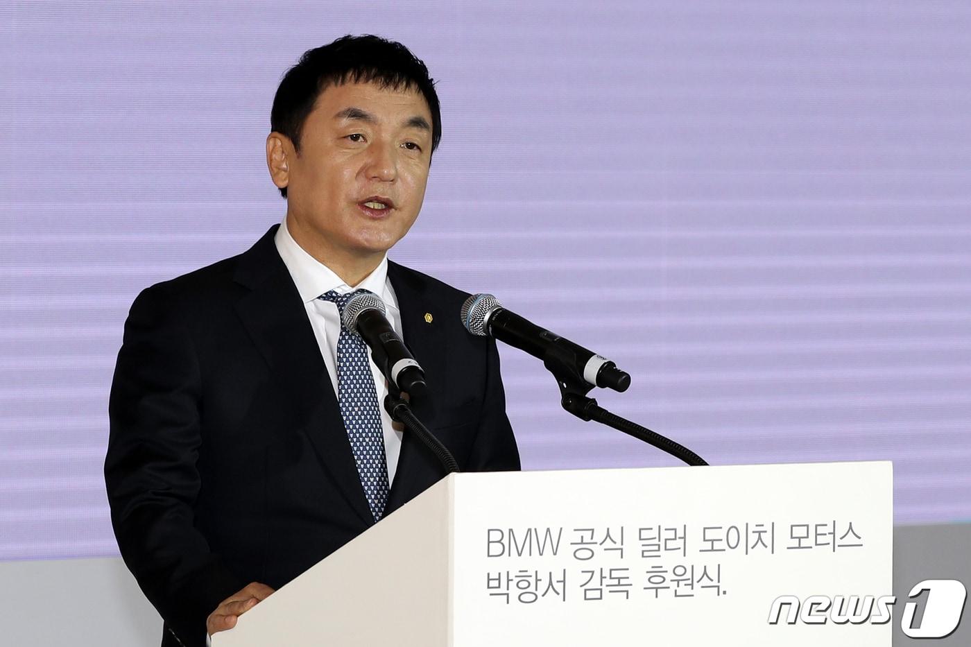 본문 이미지 - 권오수 전 도이치모터스 대표이사 .2019.2.12 ⓒ 뉴스1 이광호 기자