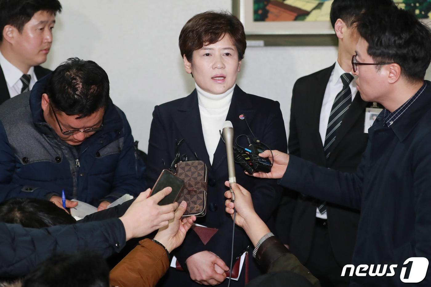 본문 이미지 - 지방교육자치법 위반 혐의로 기소된 강은희 교육감. 뉴스1 DB ⓒ News1
