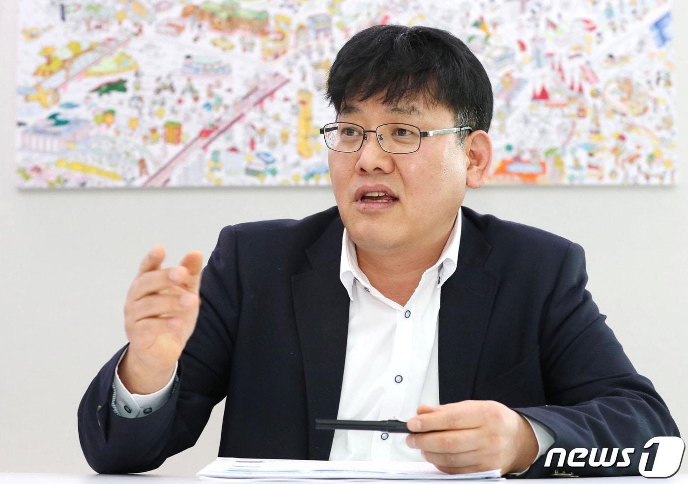본문 이미지 - 김태억 리드컴파스인베스트먼트 대표. /뉴스1 ⓒ News1