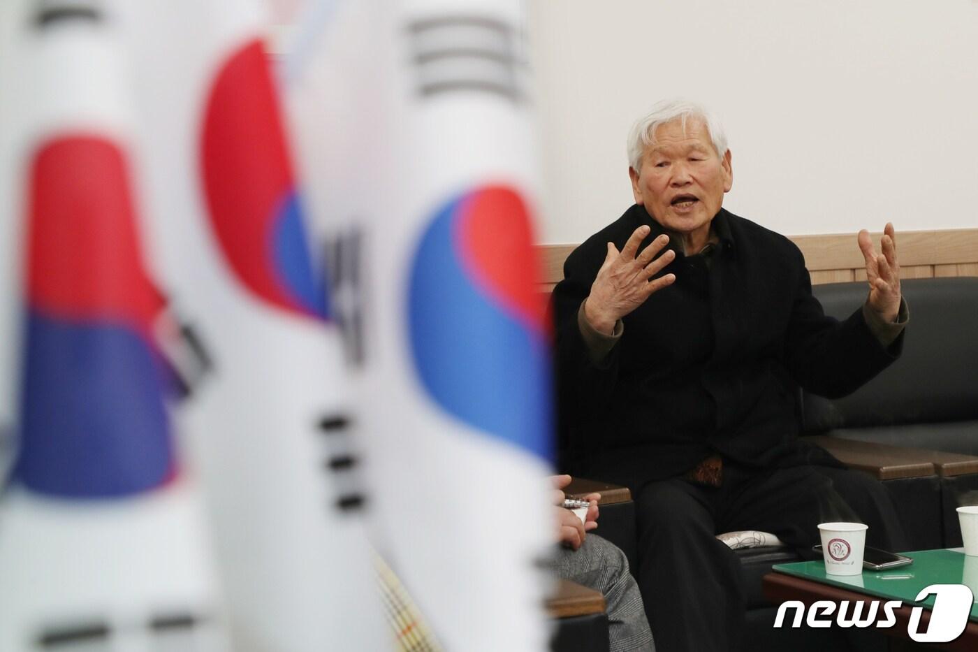 독립운동가 류자명 선생 손자인 류인호씨. ⓒ News1 김용빈 기자