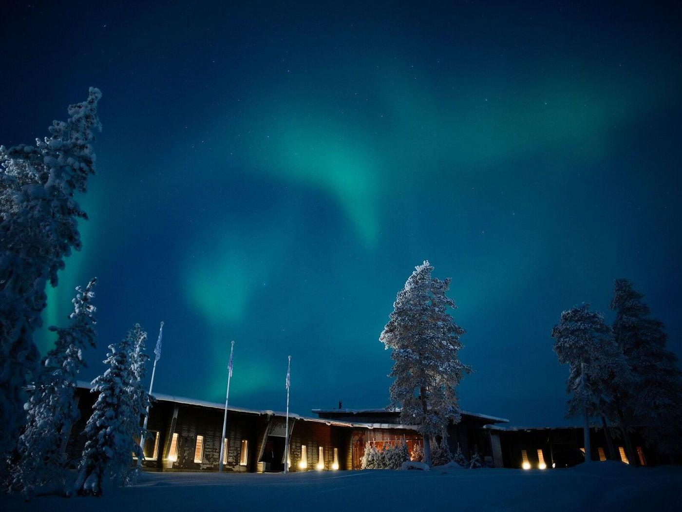 본문 이미지 - 라플란드로 가면 객실에 누워 오로라를 볼 수 있는 숙소가 있다. 이하 핀란드관광청 제공