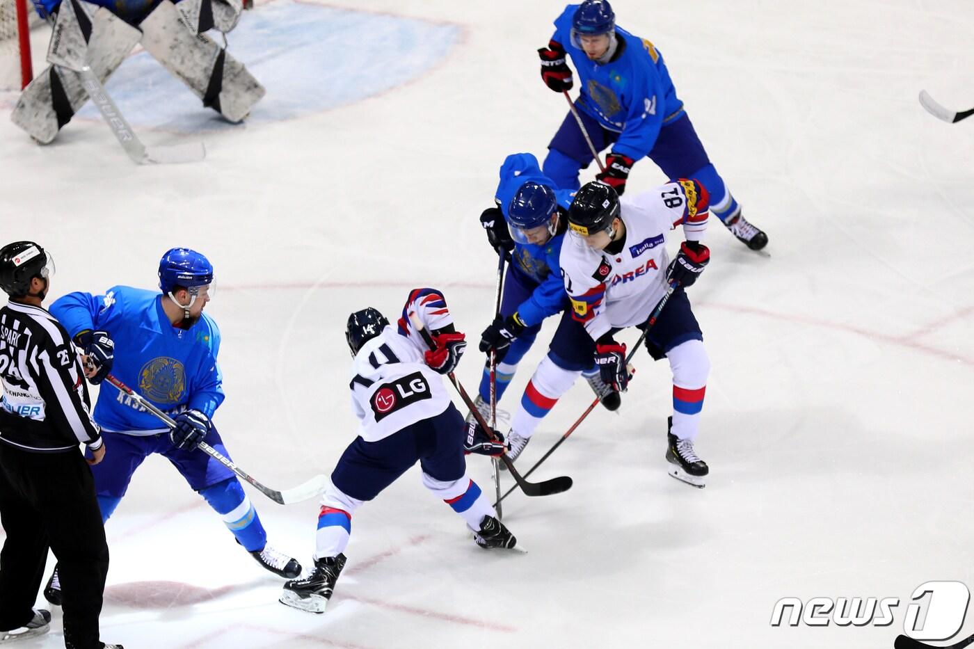 2019년 평창동계올림픽 개최 1주년 기념 ‘레거시컵 2019 KB금융 아이스하키 챌린지’ 대회 자료사진 ⓒ News1 