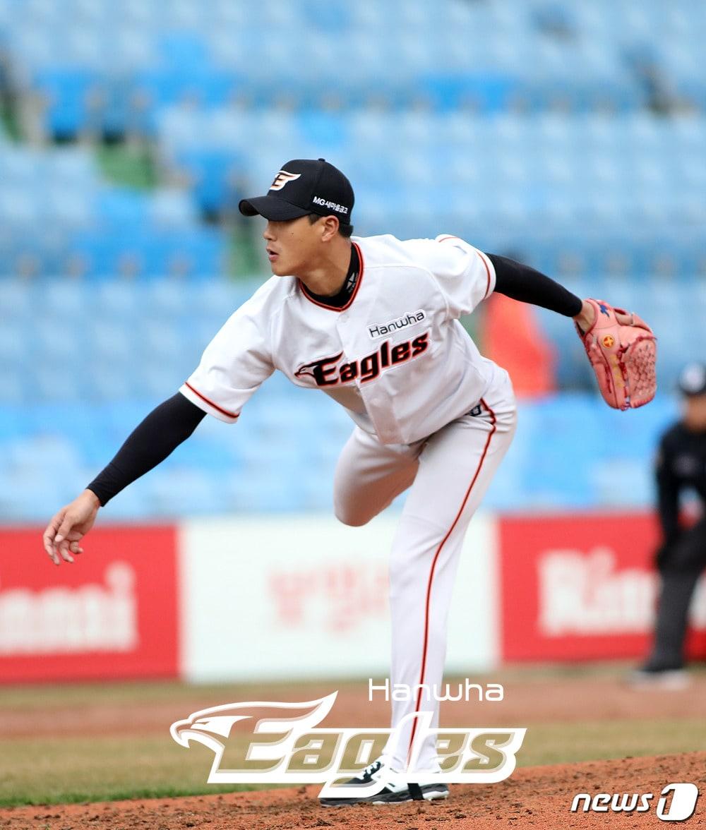 본문 이미지 - 한화 이글스 대졸신인 박윤철. (한화 제공) ⓒ 뉴스1