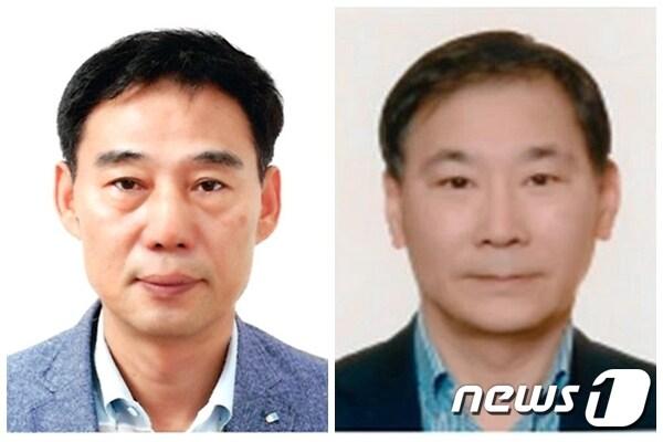 본문 이미지 - 박봉수 훼미리식품㈜ 전주공장장과 이용제  천일제지㈜ 대표이사(전주상공회의소 제공)2019.03.19/뉴스1