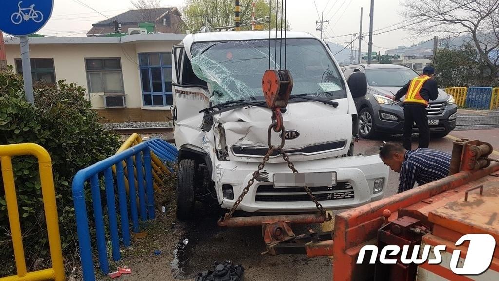 본문 이미지 - 철길 건널목 교통사고(자료사진)/뉴스1 ⓒ News1 허단비 기자