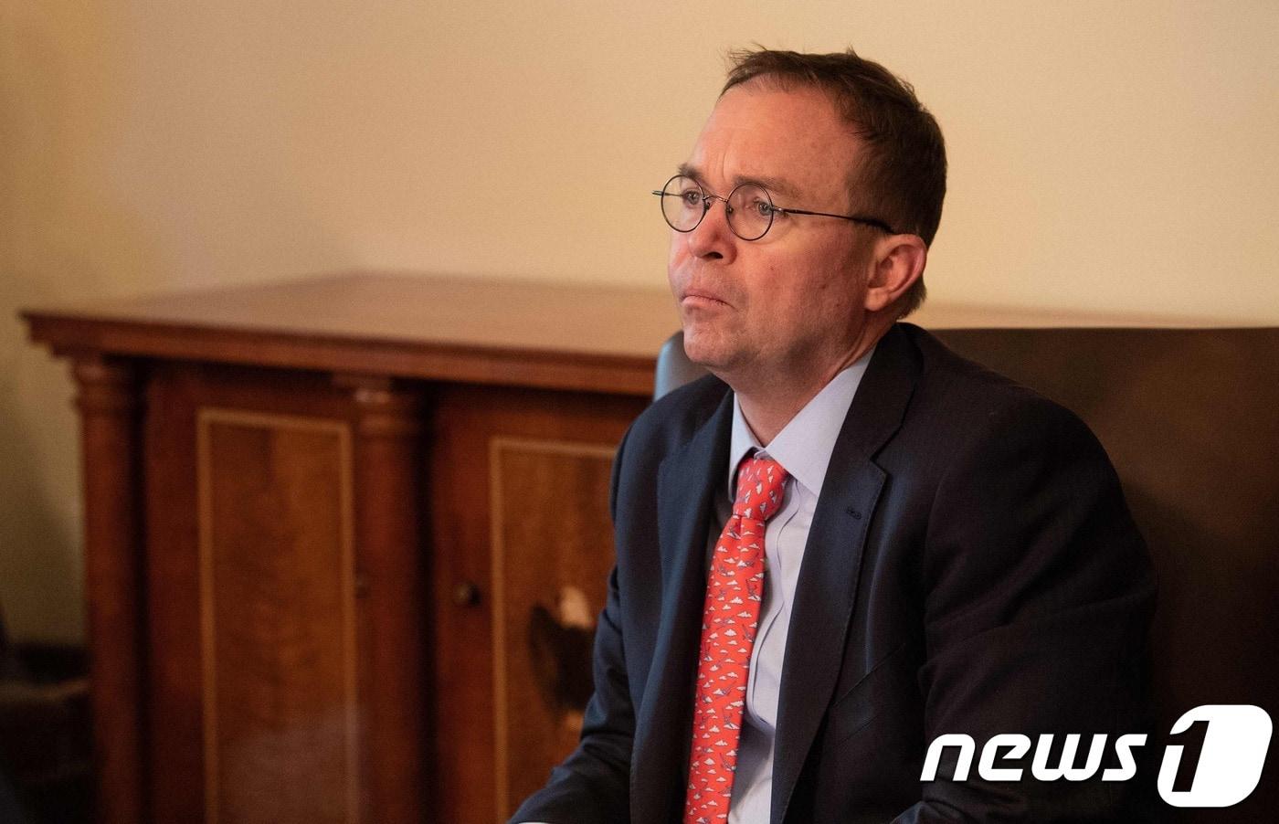 믹 멀베이니 미국 백악관 비서실장 대행 ⓒ AFP=뉴스1