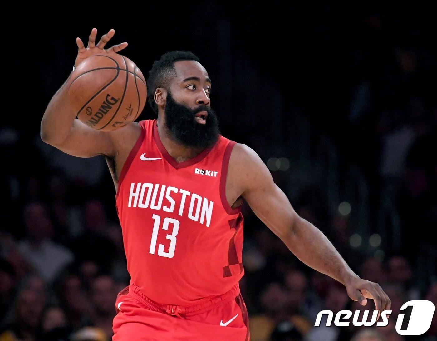 본문 이미지 - 휴스턴 로케츠 제임스 하든. ⓒ AFP=뉴스1