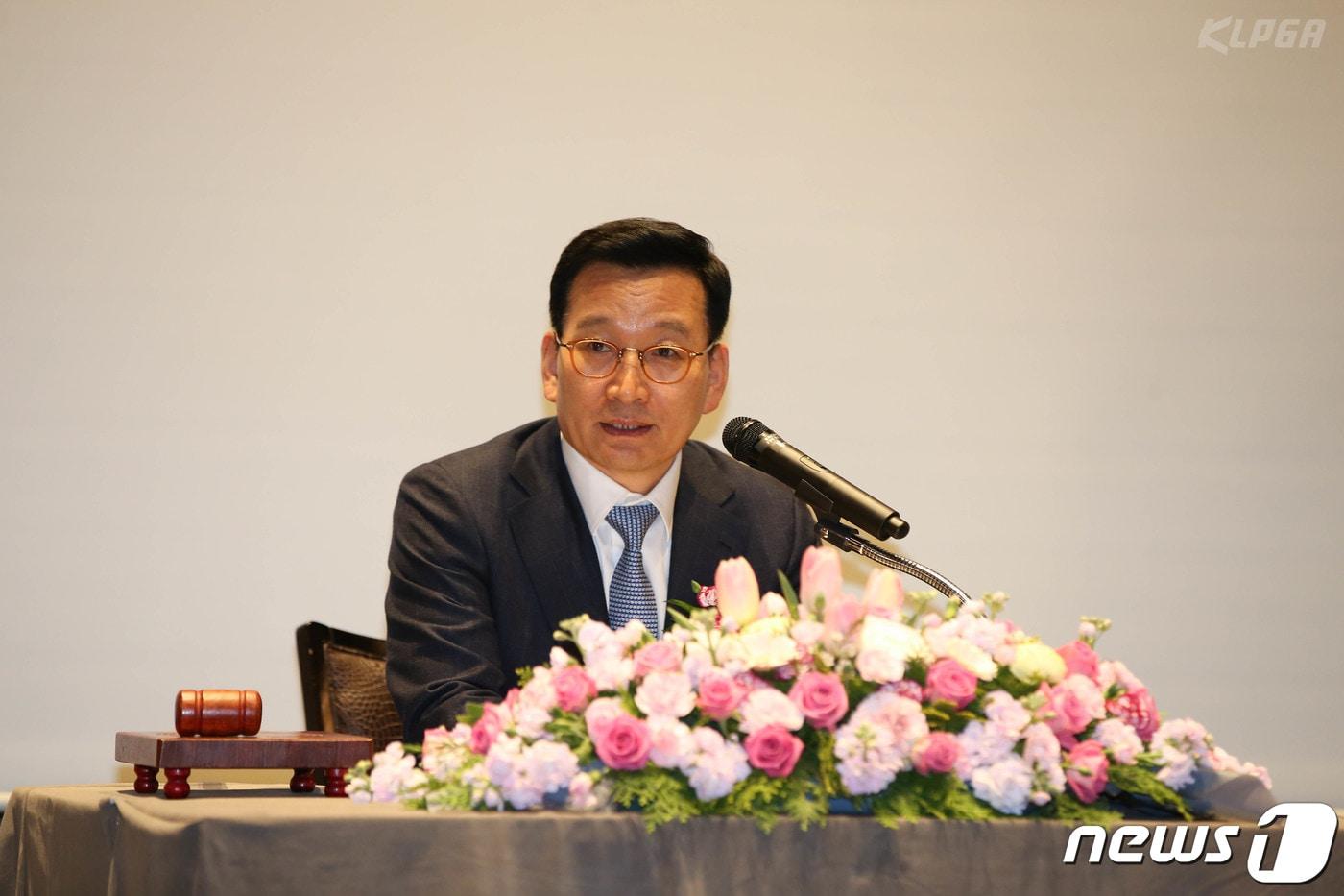 본문 이미지 - 김상열 KLPGA 회장. /뉴스1 DB