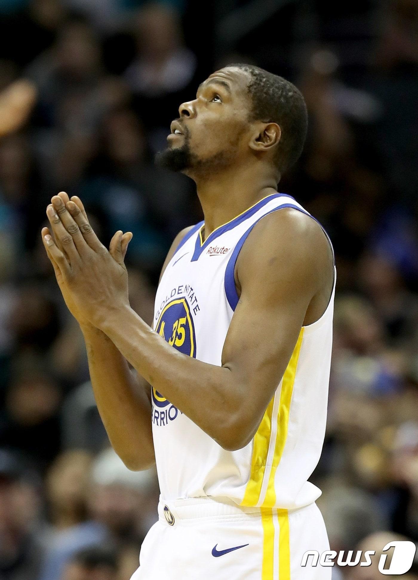 본문 이미지 - 골든스테이트 워리어스 케빈 듀란트. ⓒ AFP=뉴스1