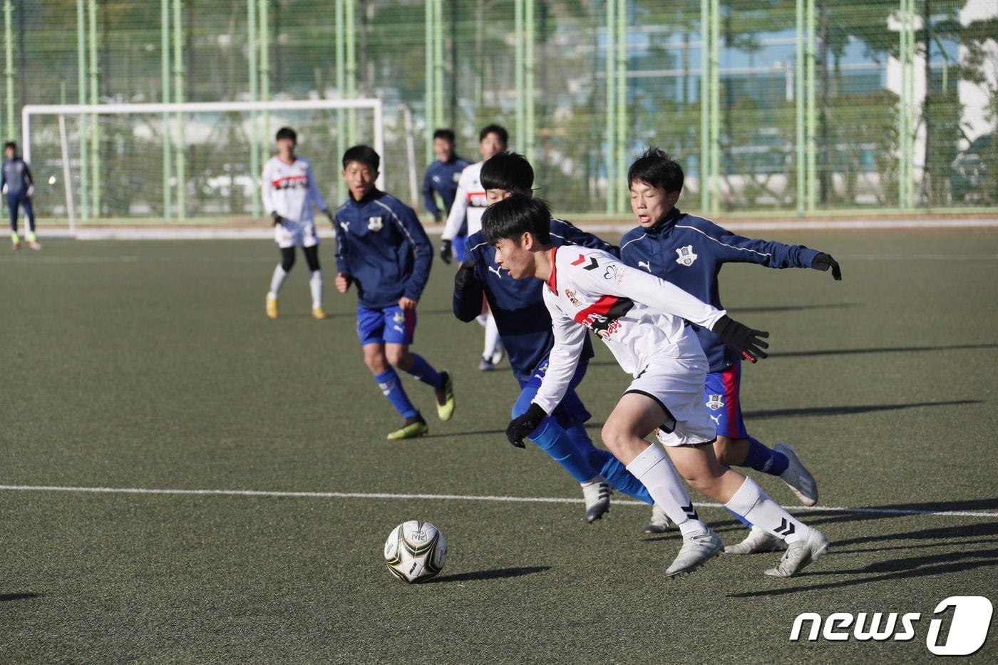 본문 이미지 - 지난 겨울 보성군을 찾은 축구 전지훈련팀(보성군 제공)/뉴스1 ⓒ News1