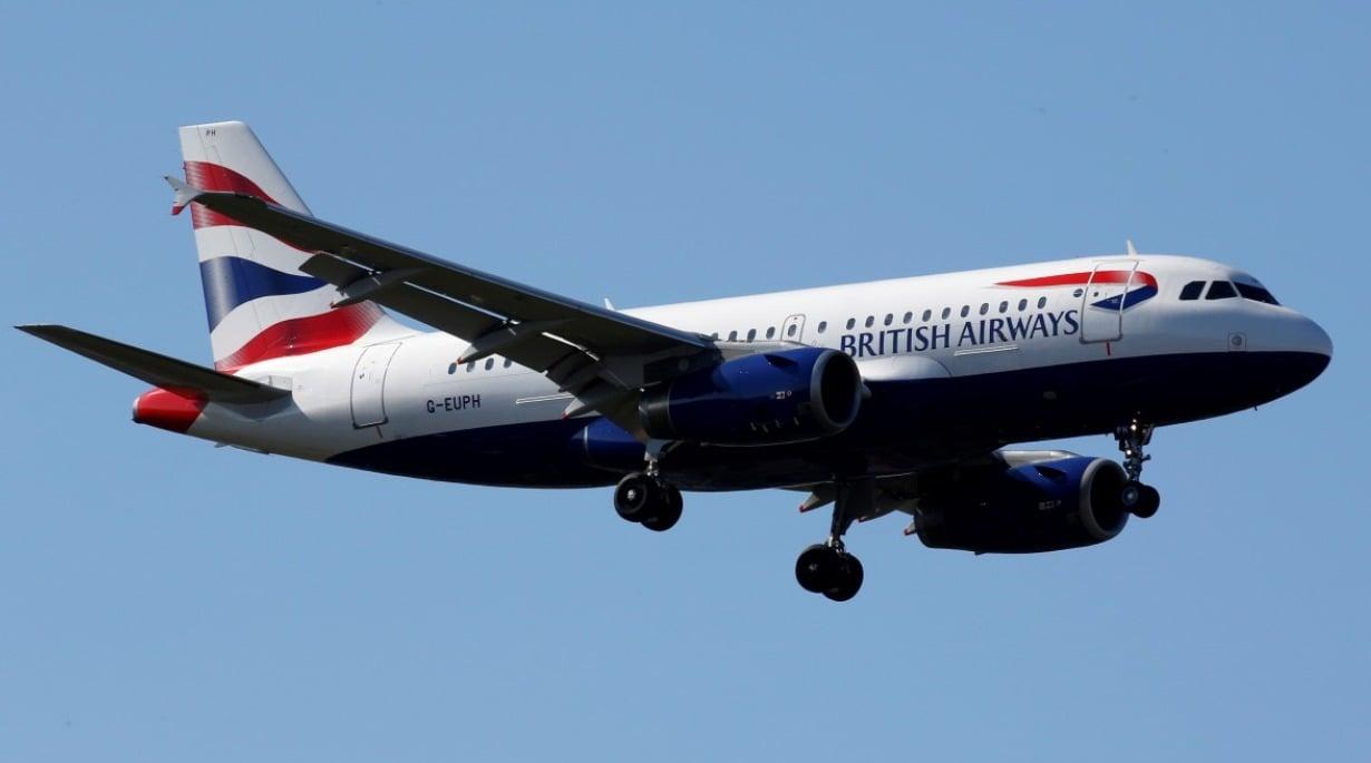 본문 이미지 - 영국항공 비행기 - 회사 홈피 갈무리