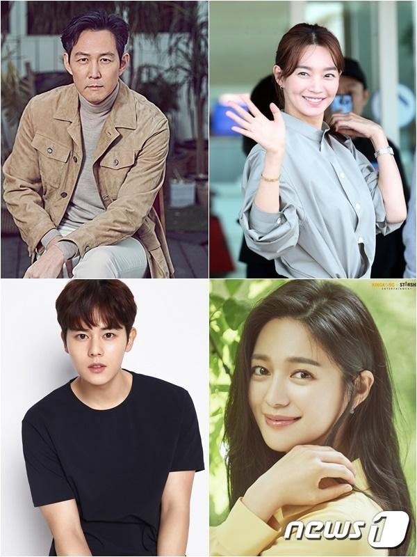 본문 이미지 - ⓒ 뉴스1 (왼쪽 상단부터 시계방향으로) 이정재/아티스트컴퍼니 제공, 신민아/뉴스1DB, 이엘리야/킹콩by스타쉽 제공, 김동준/메이저9 제공