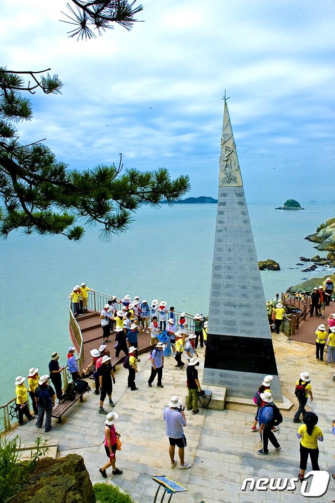 본문 이미지 - 해남군 송지면의 땅끝탑/뉴스1 ⓒ News1