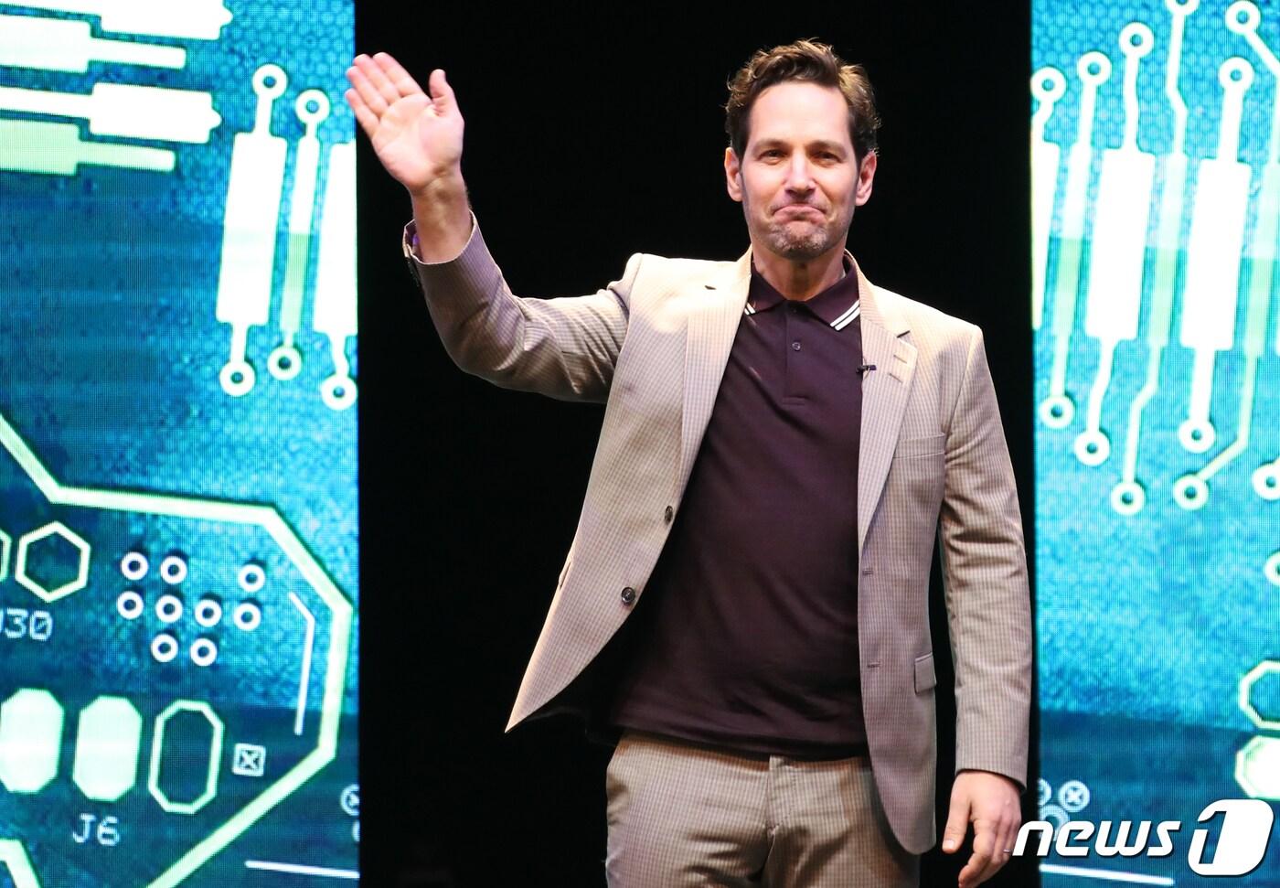 헐리우드 배우 폴 러드.. 2019.3.28/뉴스1 ⓒ News1 송원영 기자