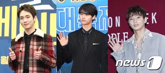 본문 이미지 - 샤이니 키, 빅스 엔, 2AM 정진운(왼쪽부터) / 뉴스1 DB ⓒ 뉴스1
