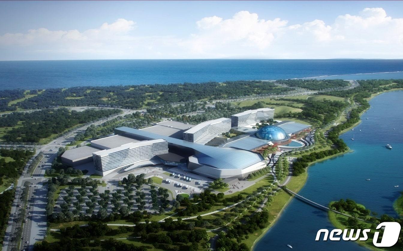 본문 이미지 - 복합리조트 인스파이어 조감도(인천시 제공ⓒ News1 