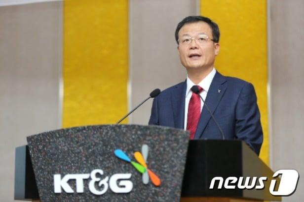본문 이미지 - 백복인 KT&G 대표이사 ⓒ 뉴스1