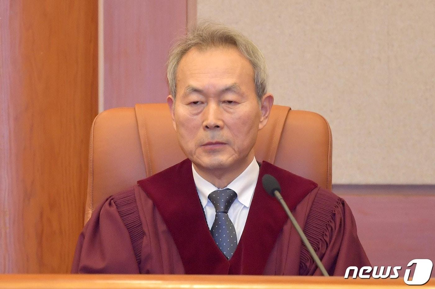본문 이미지 - 이석태 헌법재판관. 2019.4.11/뉴스1 ⓒ News1 박세연 기자