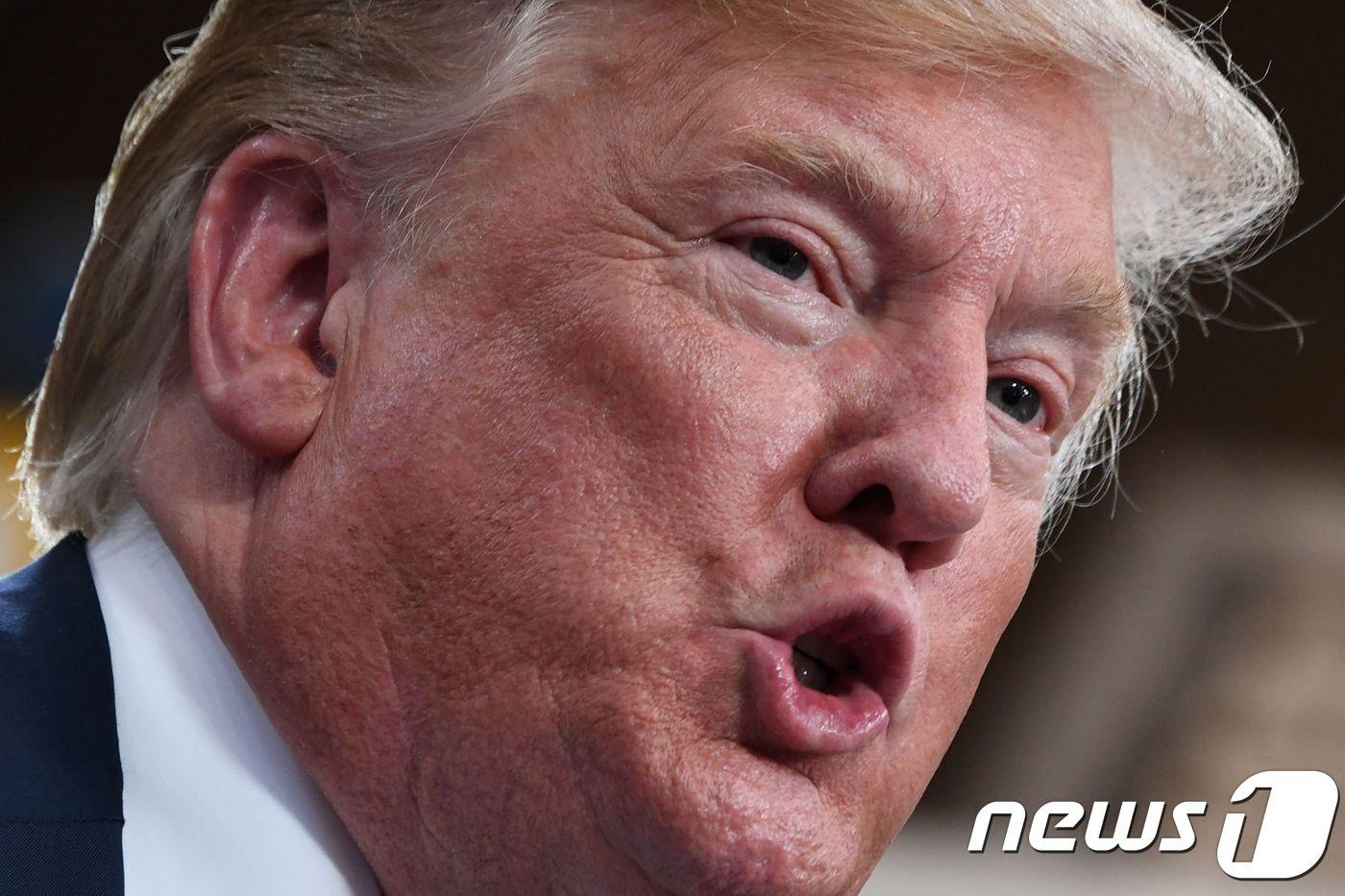 도널드 트럼프 미국 대통령. ⓒ AFP=뉴스1