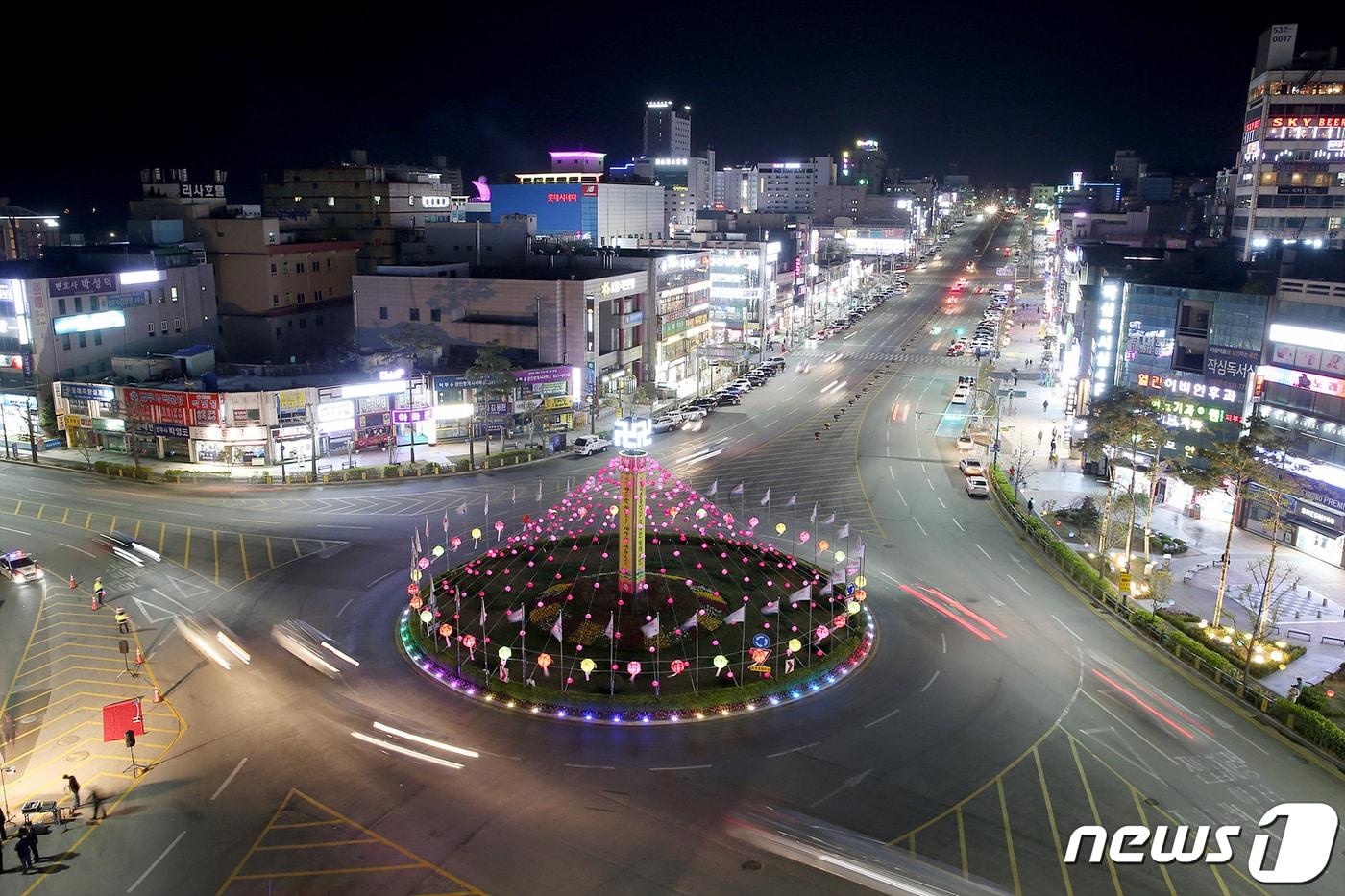 동해시 천곡로터리 일원.(뉴스1 DB)