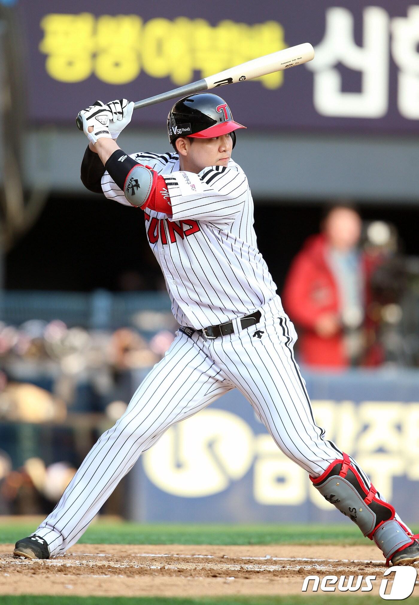 본문 이미지 - LG 트윈스 김민성.(LG 트윈스 제공)ⓒ 뉴스1