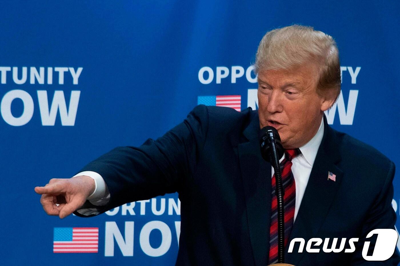 도널드 트럼프 미국 대통령 ⓒ AFP=뉴스1