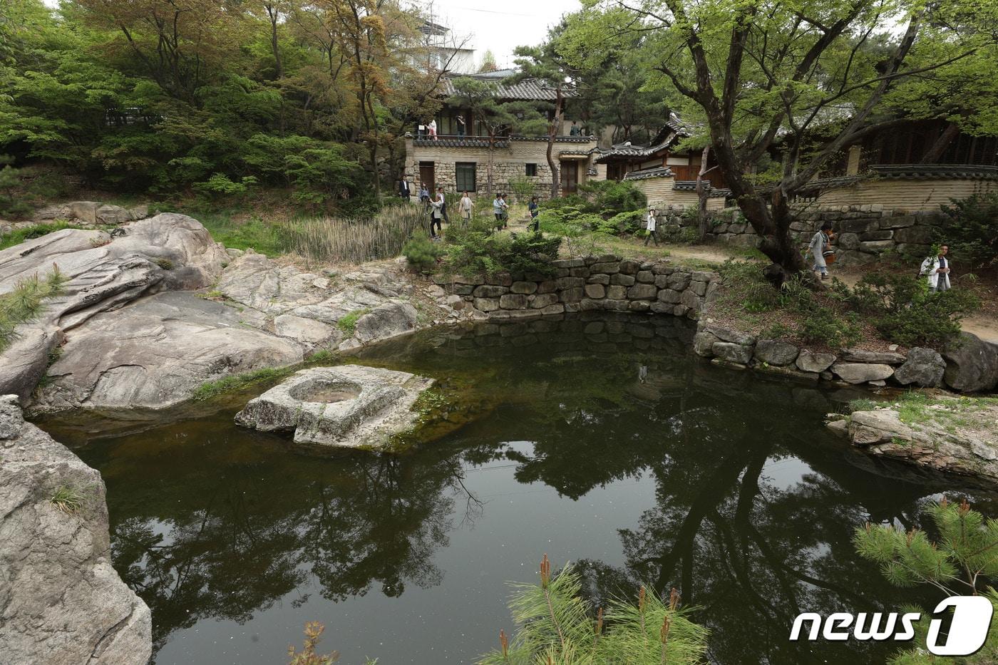 서울 성북동 별서라는 이름으로 '명승'에 재지정된성락원.2019.4.23/뉴스1 ⓒ News1 신웅수 기자