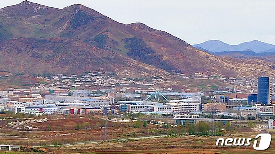 본문 이미지 - 개성공단 전경. 2019.4.26 ⓒ 뉴스1 한산 기자